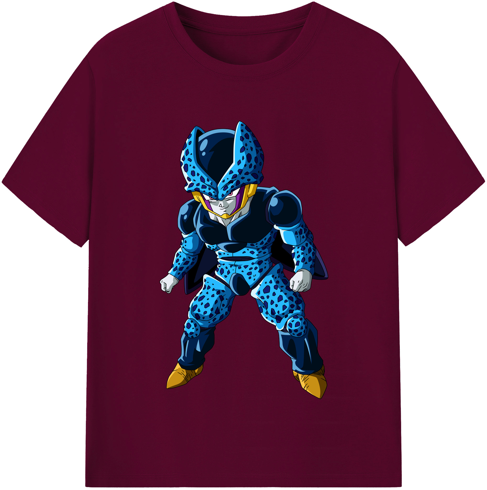 （画像用） ドラゴンボール セル DRAGON BALL Cell レディースカジュアルプリントTシャツ（綿100％）